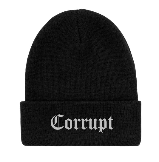 Black Corrupt LA Beanie